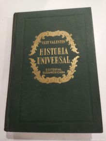 books: HISTORIA UNIVERSAL. TOMO I Y II - VALENTIN, VEIT